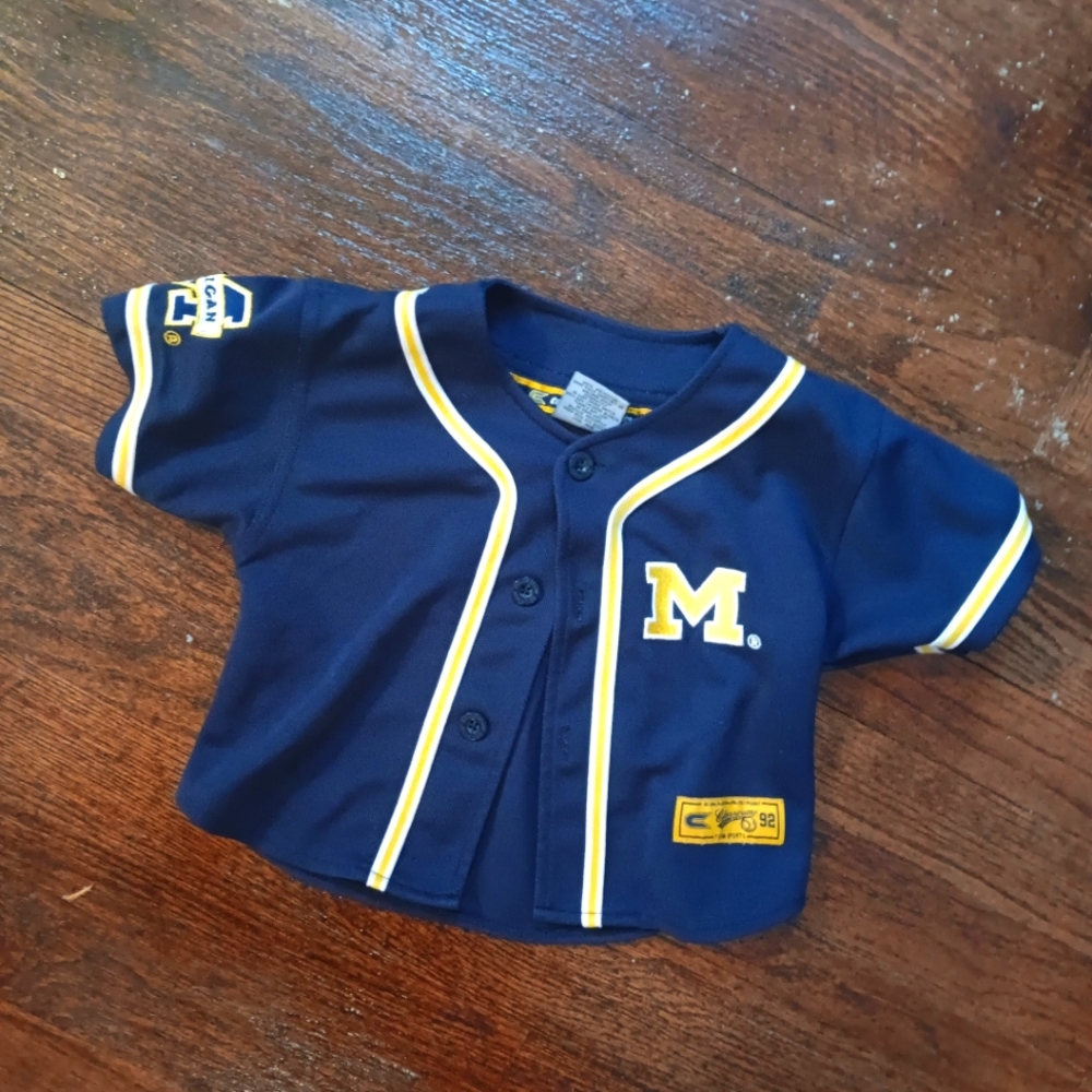 Michigan Baseball Jersey Size 2T